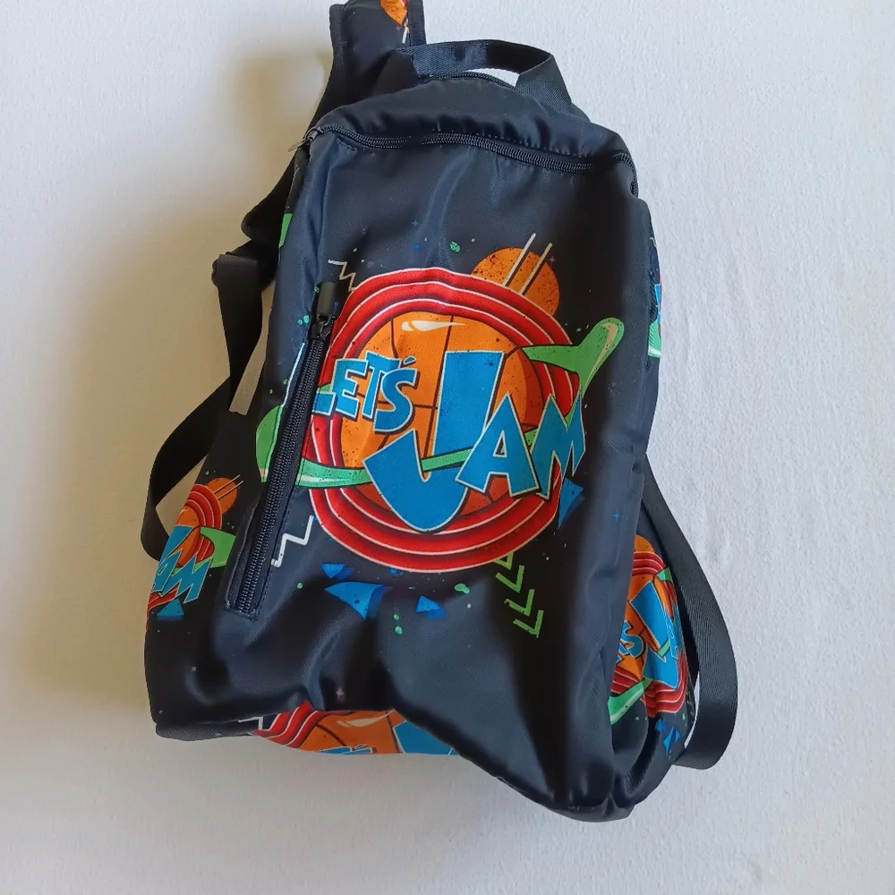 Let's Jam Spacw Jam Black Backpack 11